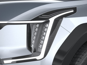Kia EV9 2024 3D Модель