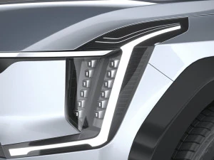 Kia EV9 2024 3D Model