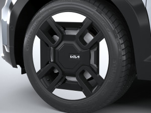 Kia EV9 2024 3D Модель