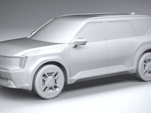 Kia EV9 2024 3D Модель