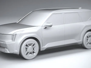 Kia EV9 2024 3D Model