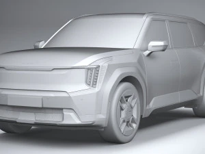 Kia EV9 2024 3D Model