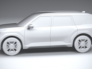 Kia EV9 2024 3D Модель