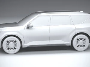Kia EV9 2024 3D Model