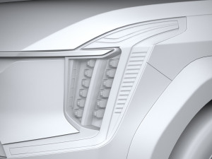 Kia EV9 2024 3D Модель