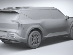 Kia EV9 2024 3D Model