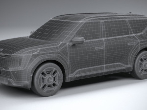 Kia EV9 2024 3D Модель