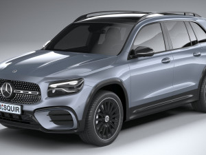 Mercedes-Benz GLB 2024 3D Model