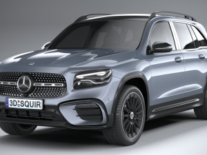 Mercedes-Benz GLB 2024 3D Model