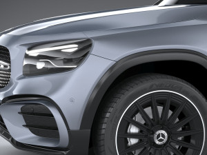 Mercedes-Benz GLB 2024 3D Model