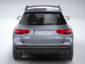 Mercedes-Benz GLB 2024 3D Model