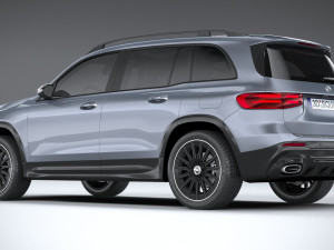 Mercedes-Benz GLB 2024 3D Model