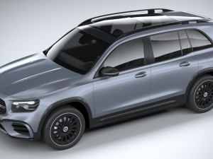 Mercedes-Benz GLB 2024 3D Model