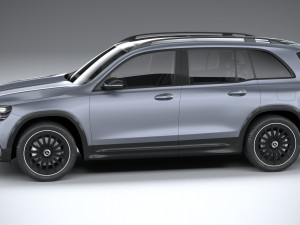 Mercedes-Benz GLB 2024 3D Model