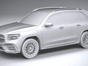 Mercedes-Benz GLB 2024 3D Model