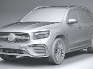 Mercedes-Benz GLB 2024 3D Model