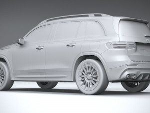 Mercedes-Benz GLB 2024 3D Model