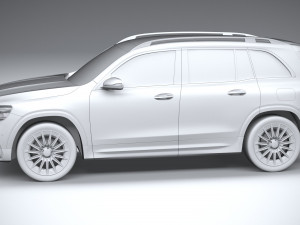 Mercedes-Benz GLB 2024 3D Model