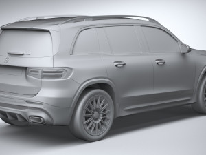 Mercedes-Benz GLB 2024 3D Model
