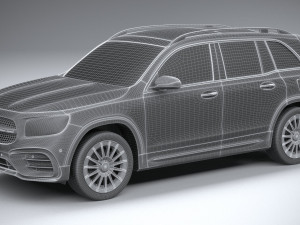 Mercedes-Benz GLB 2024 3D Model