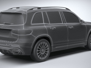 Mercedes-Benz GLB 2024 3D Model