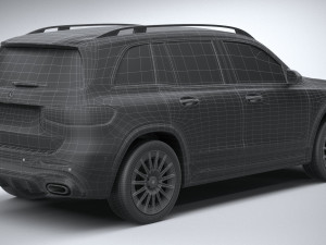 Mercedes-Benz GLB 2024 3D Model