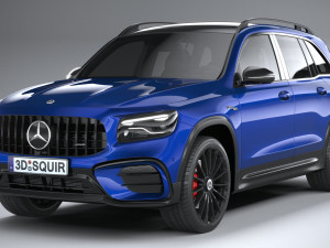 Mercedes-Benz GLB 35 AMG 2024 3D Model