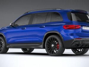 Mercedes-Benz GLB 35 AMG 2024 3D Model