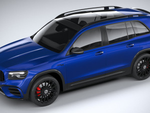 Mercedes-Benz GLB 35 AMG 2024 3D Model