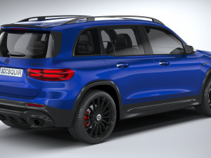 Mercedes-Benz GLB 35 AMG 2024 3D Model