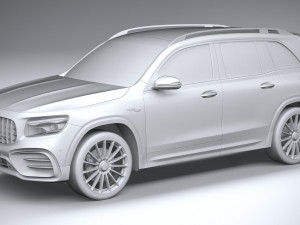 Mercedes-Benz GLB 35 AMG 2024 3D Model