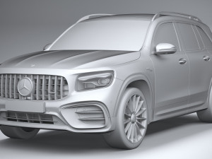 Mercedes-Benz GLB 35 AMG 2024 3D Model