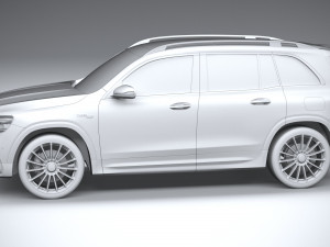 Mercedes-Benz GLB 35 AMG 2024 3D Model