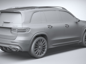 Mercedes-Benz GLB 35 AMG 2024 3D Model