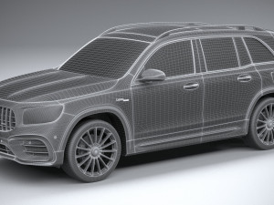 Mercedes-Benz GLB 35 AMG 2024 3D Model
