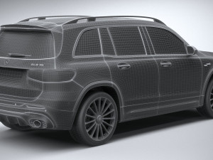 Mercedes-Benz GLB 35 AMG 2024 3D Model