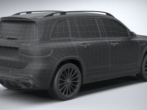 Mercedes-Benz GLB 35 AMG 2024 3D Model