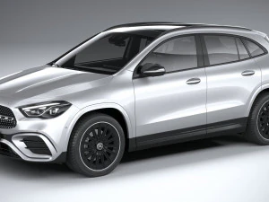 Mercedes-Benz GLA AMG-Lijn 2024 3D Model