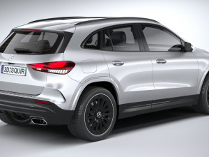 Mercedes-Benz GLA AMG-Line 2024 Modelo 3D
