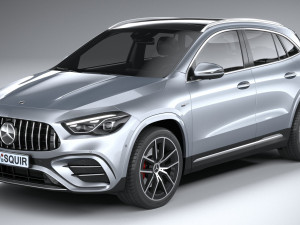 Mercedes-Benz GLA 35 AMG 2024 3D Model