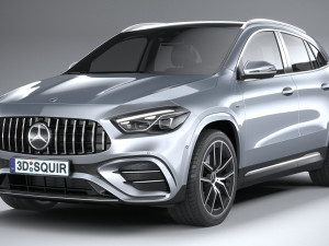 Mercedes-Benz GLA 35 AMG 2024 3D Model