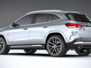 Mercedes-Benz GLA 35 AMG 2024 3D Model