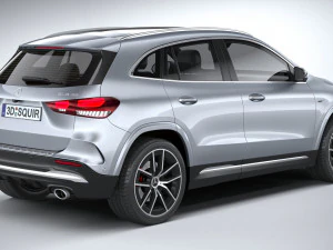Mercedes-Benz GLA 35 AMG 2024 3D Model