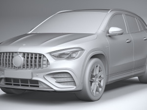Mercedes-Benz GLA 35 AMG 2024 3D Model