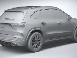 Mercedes-Benz GLA 35 AMG 2024 3D Model