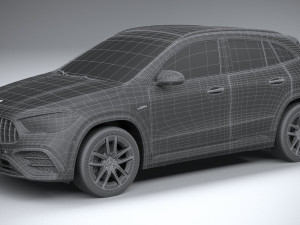 Mercedes-Benz GLA 35 AMG 2024 3D Model