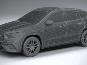 Mercedes-Benz GLA 35 AMG 2024 3D Model