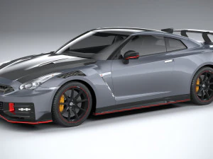 닛산 GT-R Nismo 2024 LowPoly 3D 모델