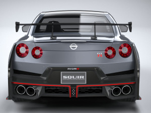 Nissan GT-R Nismo 2024 LowPoly 3D Модель