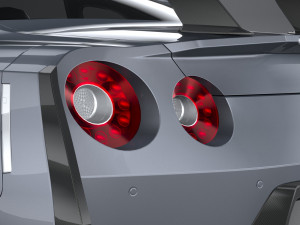 Nissan GT-R Nismo 2024 LowPoly 3D Модель